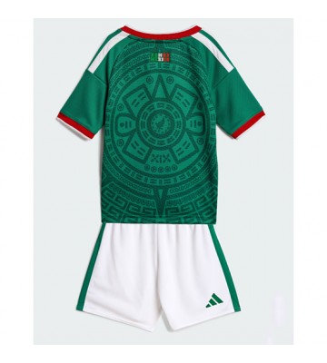 Mexico Hjemmebanetrøje Børn VM 2026 Kortærmet (+ Korte bukser)